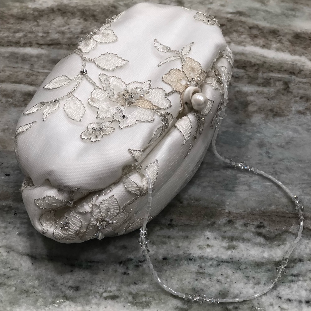 Antique Bridal Clutch